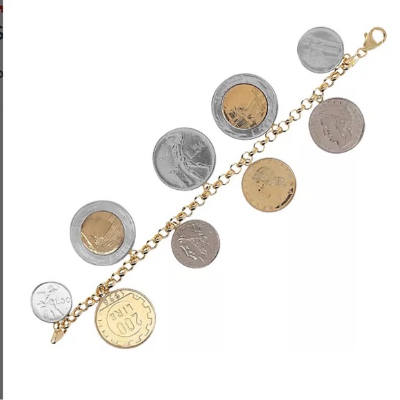 NWOT Effy Lire charm bracelet and medallion necklace - Picture 2 of 7